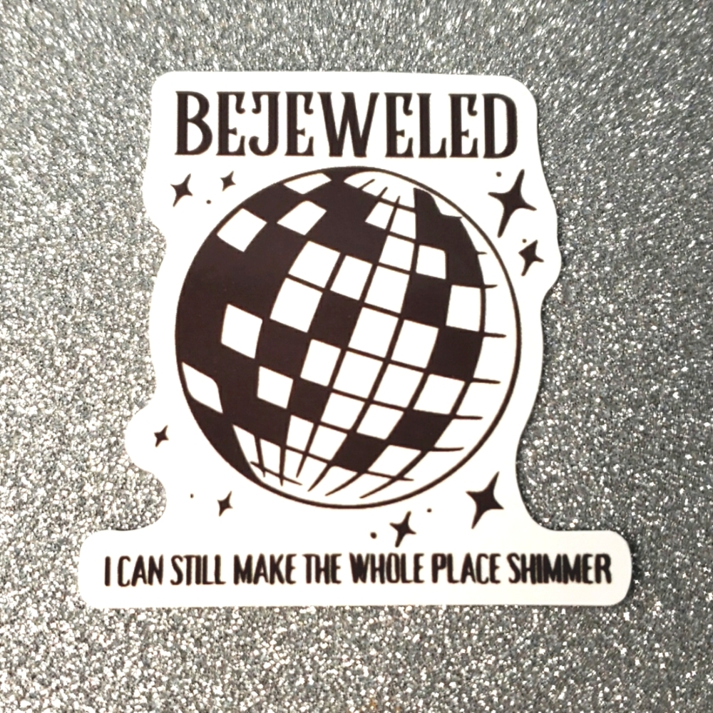 10/$10 Taylor Swift Waterproof Sticker Bejeweled